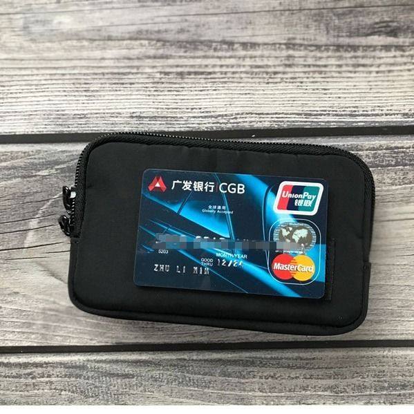 个性日系男女拉链短款硬币min卡包 硕世钱包