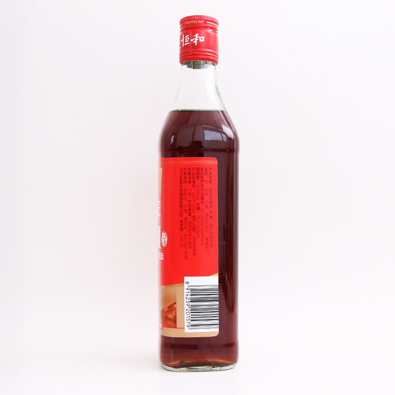 老恒和陈年花雕料酒500ml5年家用商用黄酒去腥解膻厨房炒菜调味料,淘宝优惠券,粉丝福利购,淘宝优惠卷