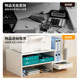 Adjustable printer storage bracket file rack