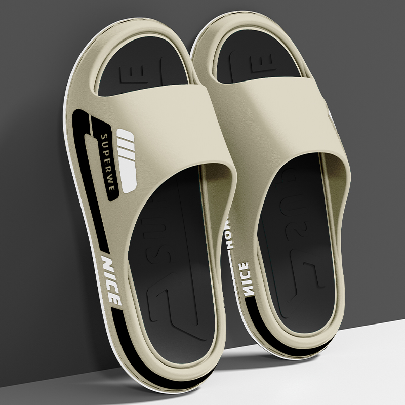 儿童拖鞋男童夏新款运动外出外穿防滑耐磨室内居家男孩亲子凉拖鞋 - 图0