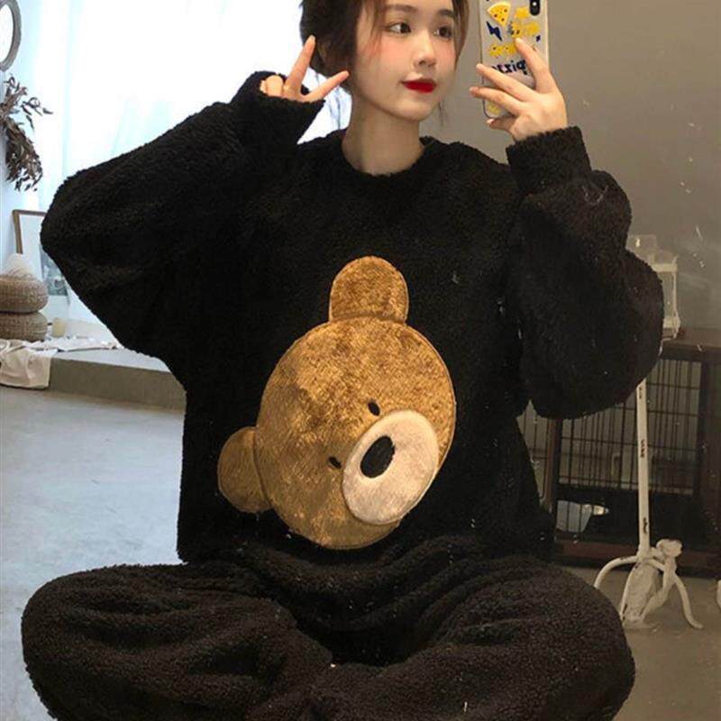 pyjamas pajamas winter pijamas women nightwear sleepwear睡衣 - 图2