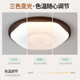 To Yuzhong ancient wabi-sabi walnut color bedroom ceiling lamp