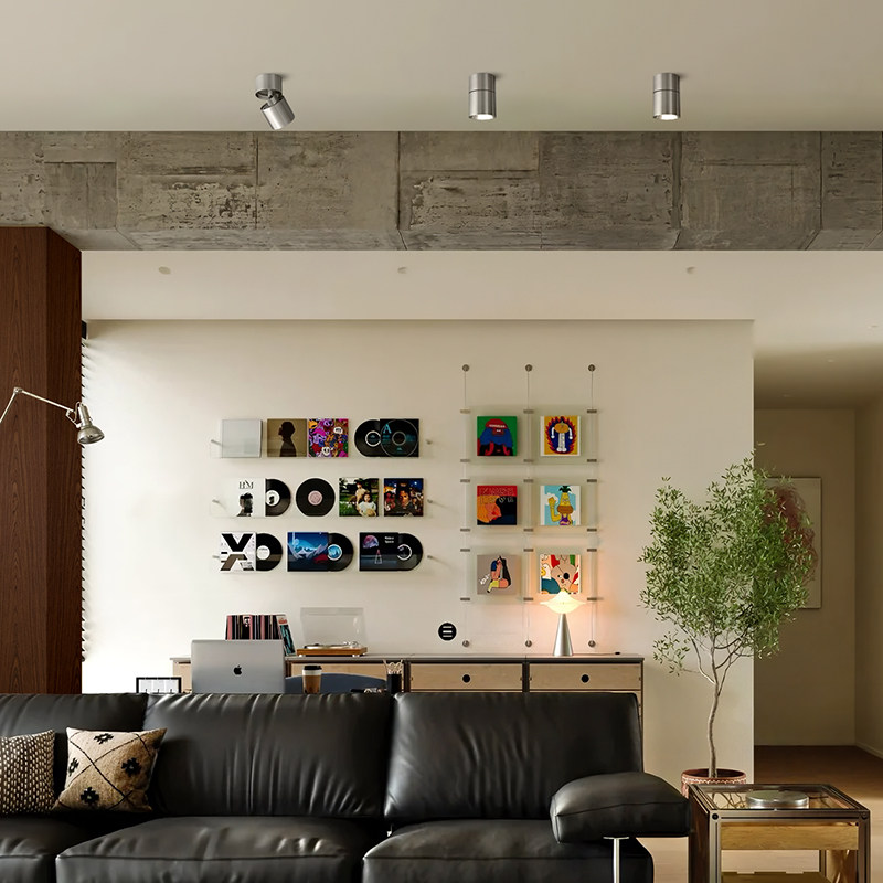 至御包豪斯明装射灯家用客厅背景墙卧室防眩工业风全光谱筒灯188,淘宝优惠券,粉丝福利购,淘宝优惠卷