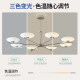 To the royal cream style living room Bauhaus chandelier
