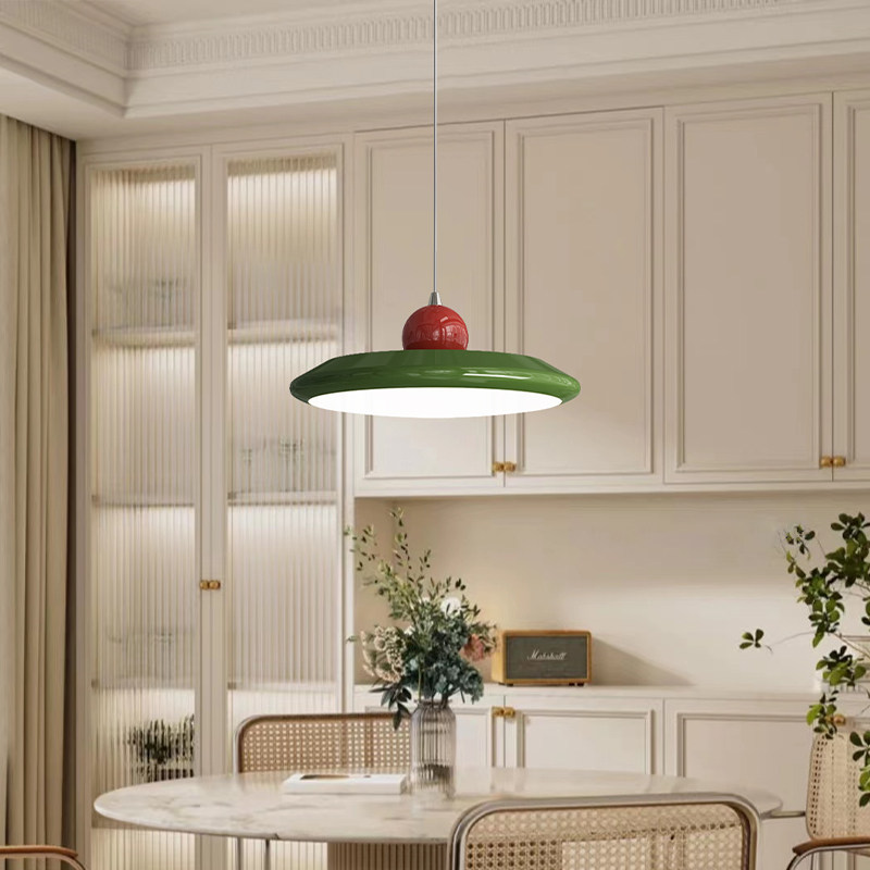 至御餐厅吊灯高级感法式奶油风飞碟吧台灯中山灯具餐桌吊灯D5357,淘宝优惠券,粉丝福利购,淘宝优惠卷