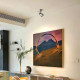 Bauhaus retro surface-mounted anti-glare stretchable spotlight