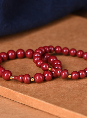 朱砂葫芦手串男女本命年