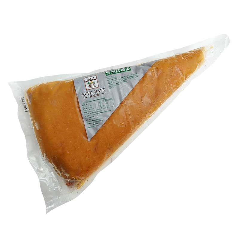 欧麦德红薯泥商用1kg披萨原料烤甜地瓜泥西餐烘焙馅料冷冻番薯泥,淘宝优惠券,粉丝福利购,淘宝优惠卷