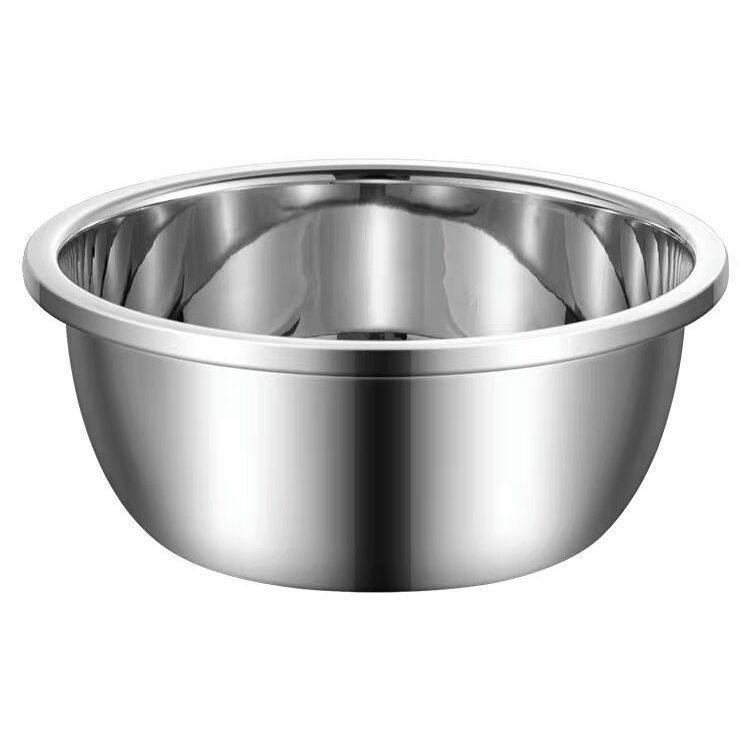 食品级不锈钢盆 家用厨房打蛋盆沥水篮 无磁加厚大反边欧式面盆,淘宝优惠券,粉丝福利购,淘宝优惠卷