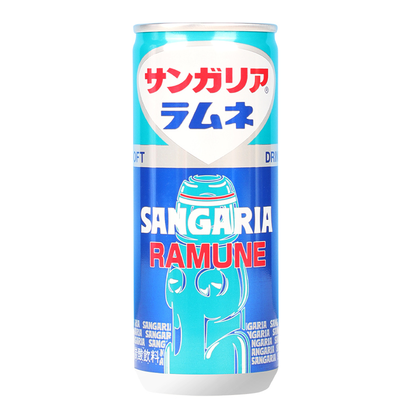 组合罐装250g三佳丽波子汽水日本原装进口葡萄密瓜味碳酸饮料罐装 - 图3