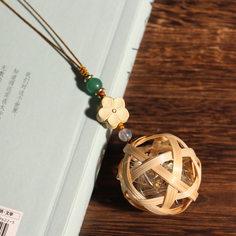 一世长安竹灯笼非遗竹编夜夜流光手工DIY材料包中国风中秋节礼物