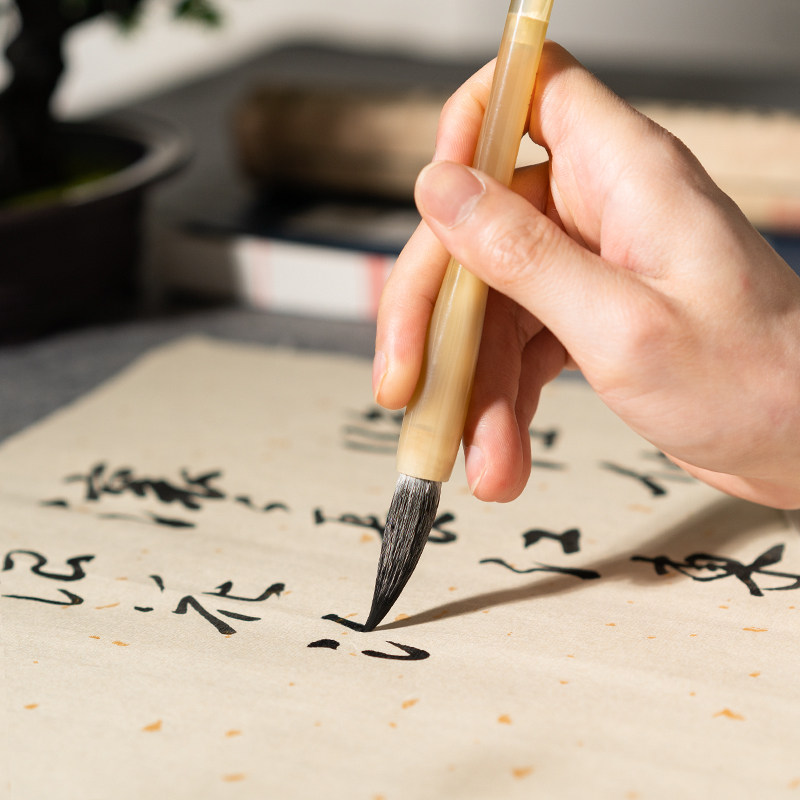 张小凤云谣三叠狼毫兼毫初学者楷书 张小凤毛笔