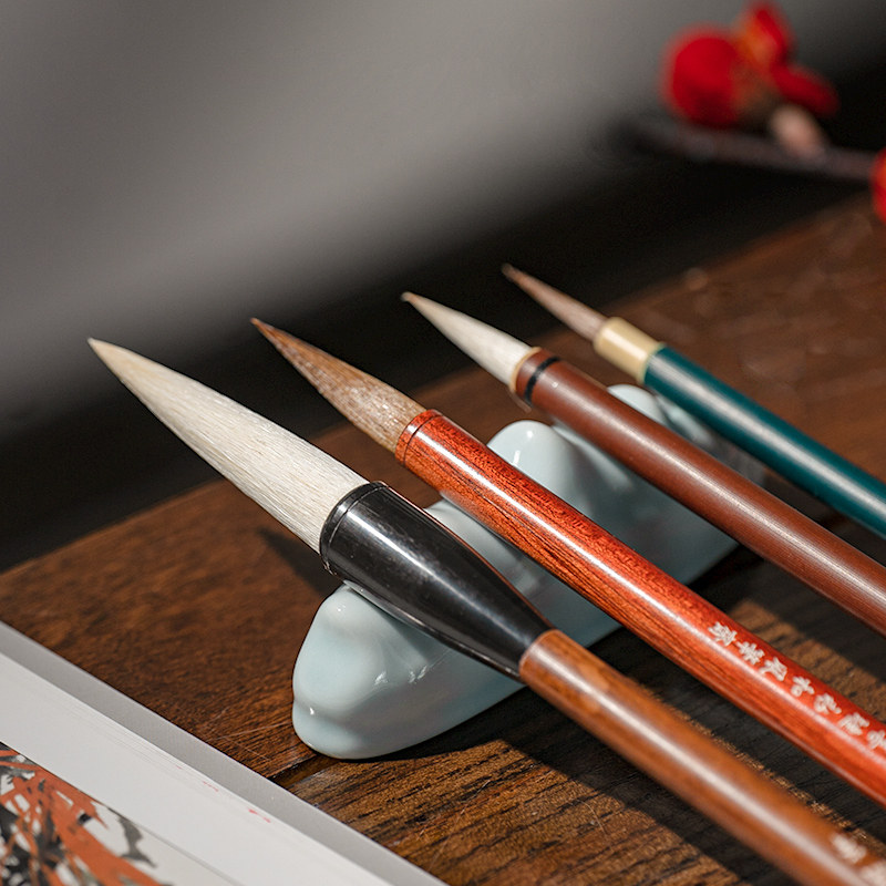 张小凤写意工笔勾线笔白云叶筋笔 张小凤毛笔