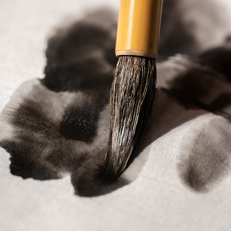 张小凤书法创作国画专用纸空白生宣纸半生半熟工笔画毛笔字作品纸宣纸四尺对开毛笔初学练习纸书画安徽熟宣 - 图0