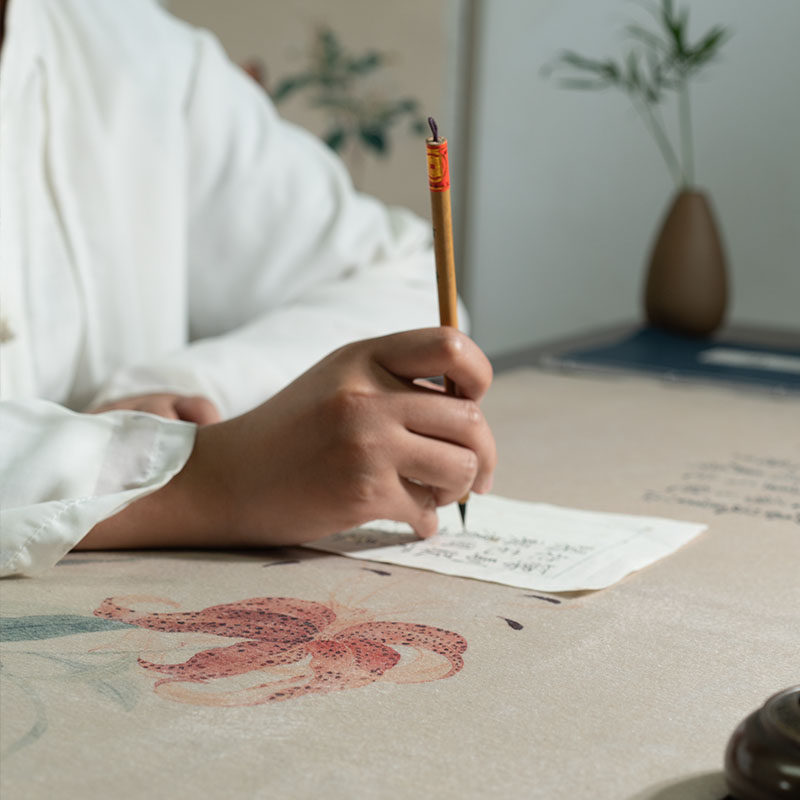 张小凤彩绘毛毡毛毡垫书法画毡桌垫 张小凤文房四宝