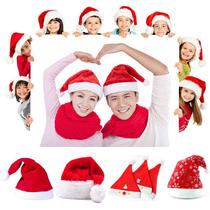 Christmas hat Christmas unwoven fabric Christmas tree grounds decoration dress supplies props party hats