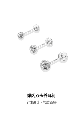 银耳钉2024年新款爆款