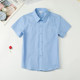 Fat boy white short sleeve summer thin shirt