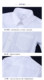 Boys white short sleeve summer thin cotton shirt