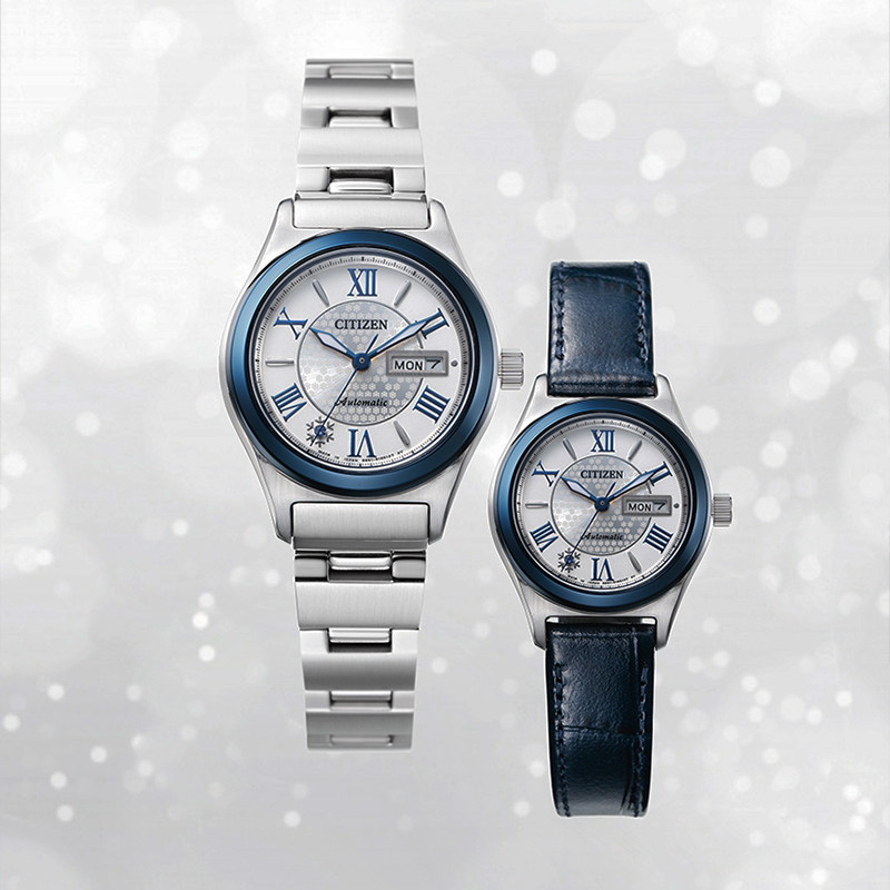 西铁城深雪圣诞限量版女羽生结弦 天赋时手表海外日韩腕表