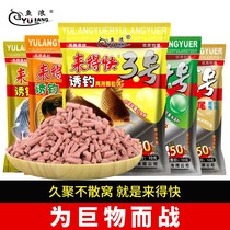 Fish Wave Bait to Fast 5 Number 3 Grain Red Worm Earthworms Wild Fishing Bait for Fast Fishing Bait Yellow Tail