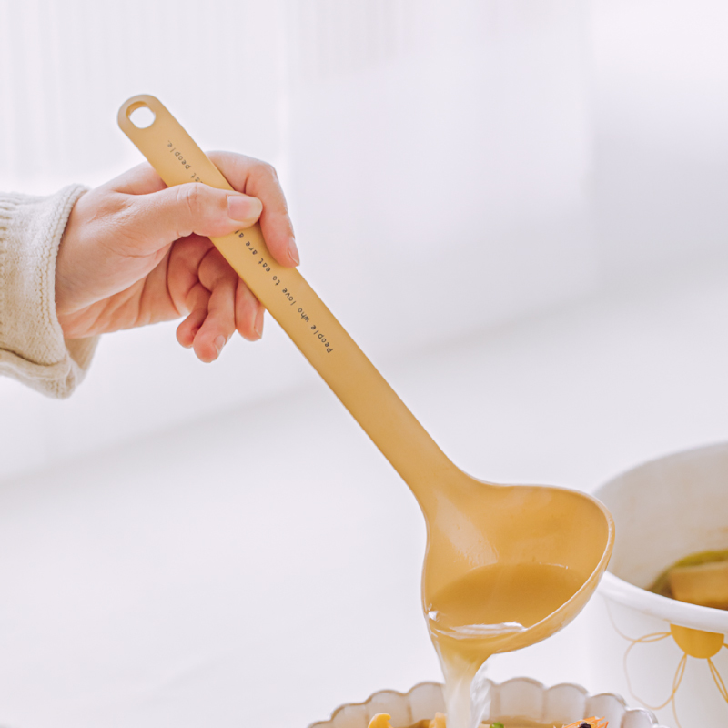 树可合金汤勺家用餐具套装高档食品级大勺精致吃饭小勺子汤匙饭勺-图3