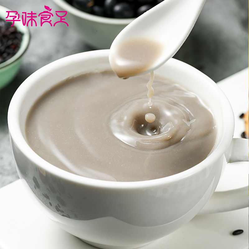  孕味食足小胖妞豆浆