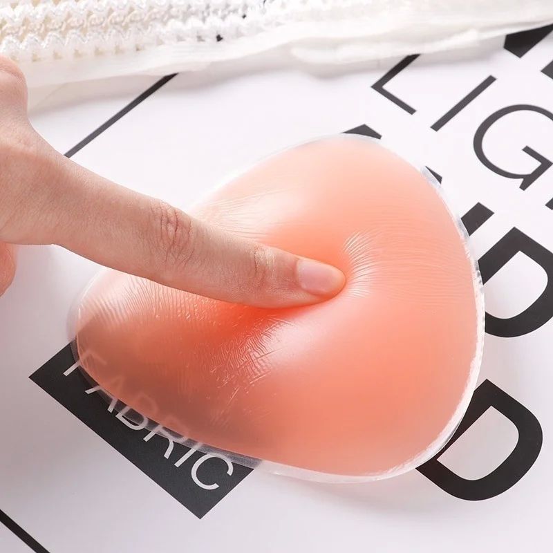 Silicone Bra Inserts Breast Pads Sticky Push-up Women Push - 图2