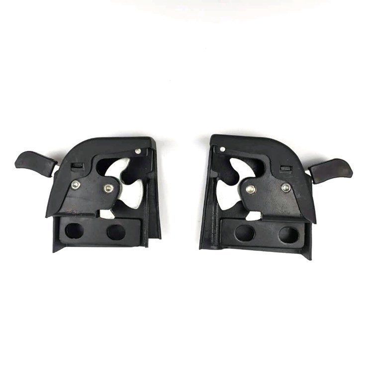 挖掘机驾驶室用品适配斗山DX60/140/260/380前挡风玻璃窗锁勾钩机 - 图0