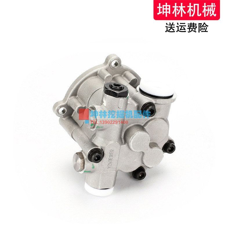 加藤HD820-1/2/3 HD1023挖掘机先导泵川崎K3V112齿轮泵辅助泵尾泵 - 图3