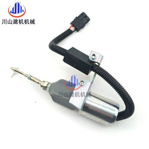 柳工50CN 855N 856熄火电磁阀 康明斯熄火开关4942879装载机配件 - 图0