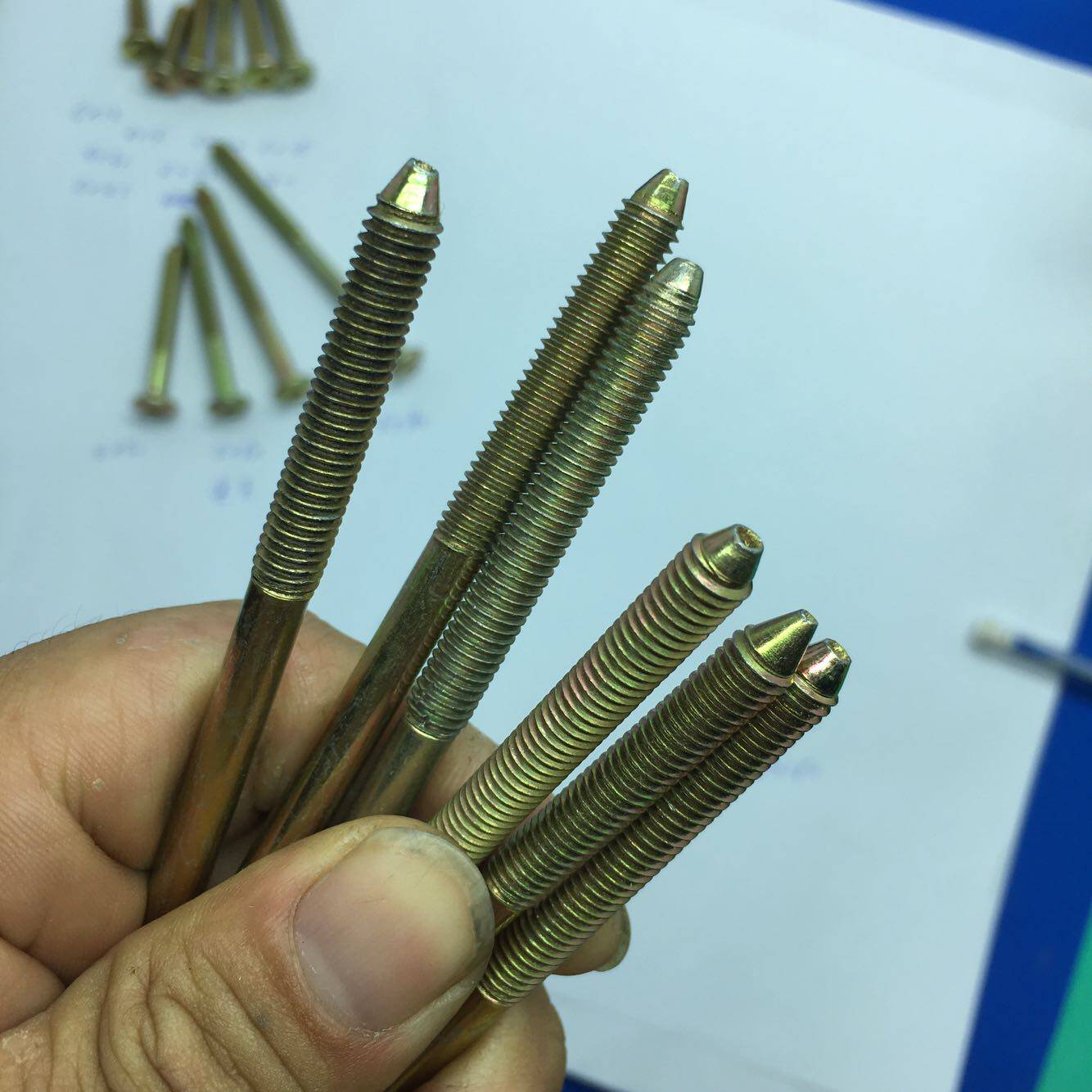 床螺丝钉配件固定实木婴儿床儿童圆头通用尖头内六角加长螺丝配件