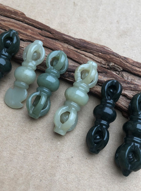 正宗新疆和田玉时来转金刚杵挂件法器吊坠平安降魔杵龙年随身挂坠