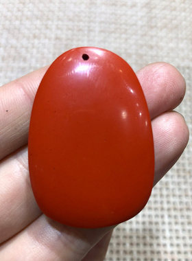 帝王红高含量朱砂吉祥如意聚宝盆猪吊坠本命年生肖富贵猪挂件