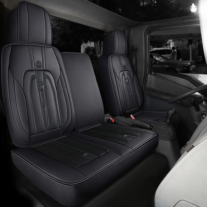 福田小金刚座套小卡之星驭菱vq1康瑞k2祥菱m1m2v1v真皮通用全包 - 图1