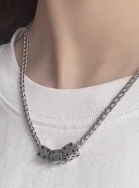 FDK钛钢不掉色女原创设计项链