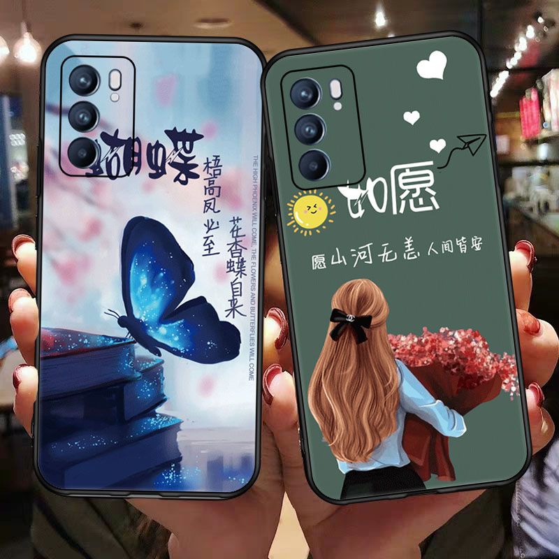 oppopeqmoo手机手机壳防摔opporeno65g手机套poop女2021新款硅胶reno6钢化膜oppo带支架oppopeqm00男款reon6 - 图0