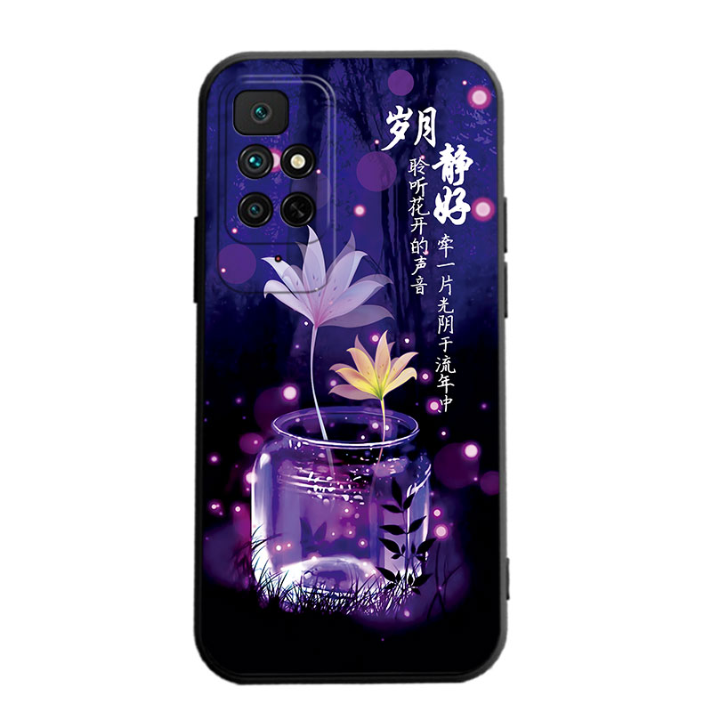 适用红米Note11手机壳4G版21121119SC套RedmiNote114G小米noto新款nont外壳not全包边n0te软硅胶闹特男女防摔 - 图3