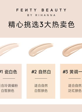 【U先派样】FentyBeauty蕾哈娜柔焦羽感粉底乳中样 5ml/支临期