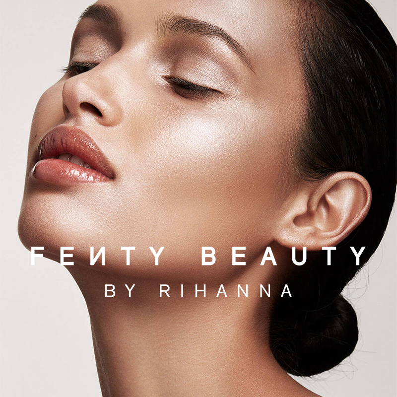 Fenty Beauty海外旗舰店FENTY BEAUTY蕾哈娜电光杀手锏3D流光粉饼高光修容盘FB2