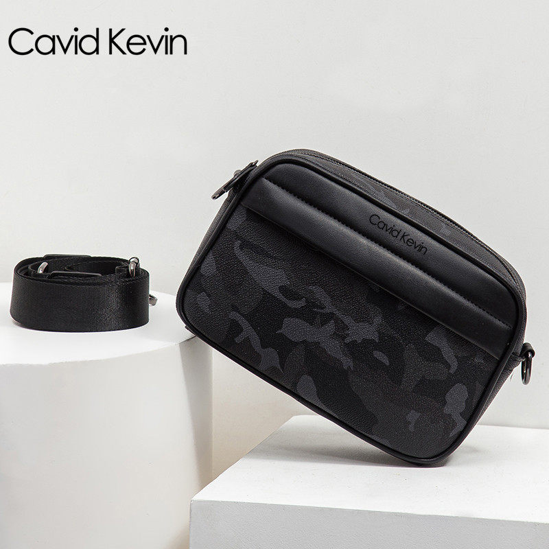 cavid kevin欧美男士运动潮单肩包 vaticley男士包袋