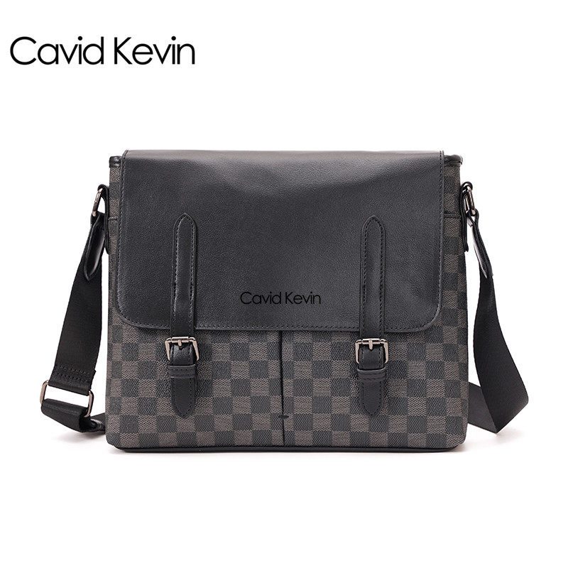 cavid kevin欧美男休闲商务单肩包 vaticley男士包袋