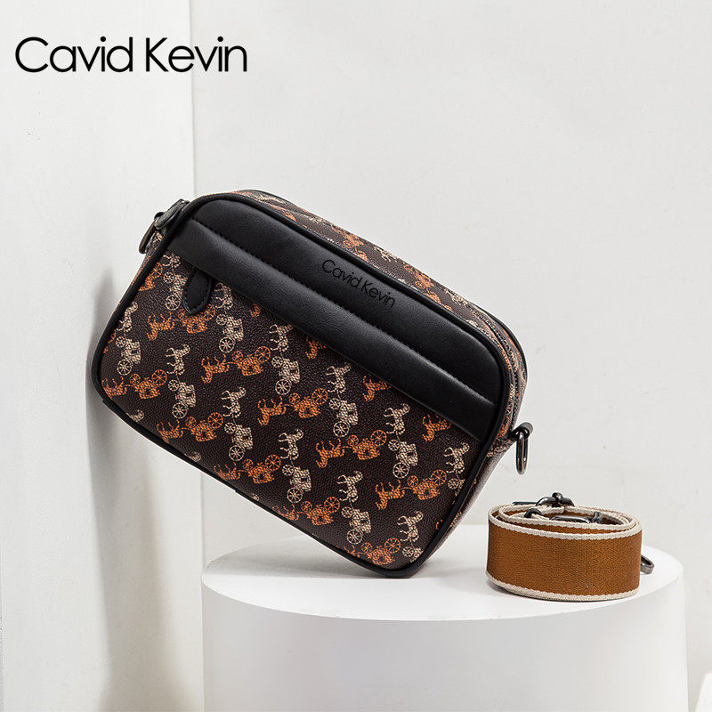cavid kevin欧美新款男包潮单肩包 vaticley男士包袋