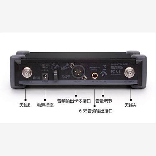 shure/舒尔SLX24/Beta58ASLX4/58耳麦专业无线麦克风一拖一话筒 - 图1