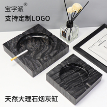 Eurostyle Marble Ashtrays Office Living Room Hotel Creative Home Decoration Bedroom Pendulum with light lavish minimalist