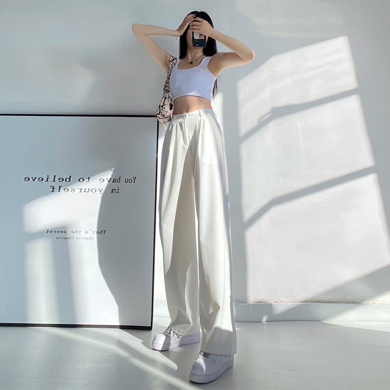 黑色西装裤女春秋冬季高腰休闲裤子 星娅妃休闲裤