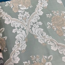 Eurostyle big flower wide fabric retro curtain cloth European style flower hugging pillow cloth sofa fabric