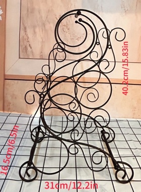 欧式铁艺红酒架创意摆件家居酒柜酒架黑色组装跨境平台源头厂家