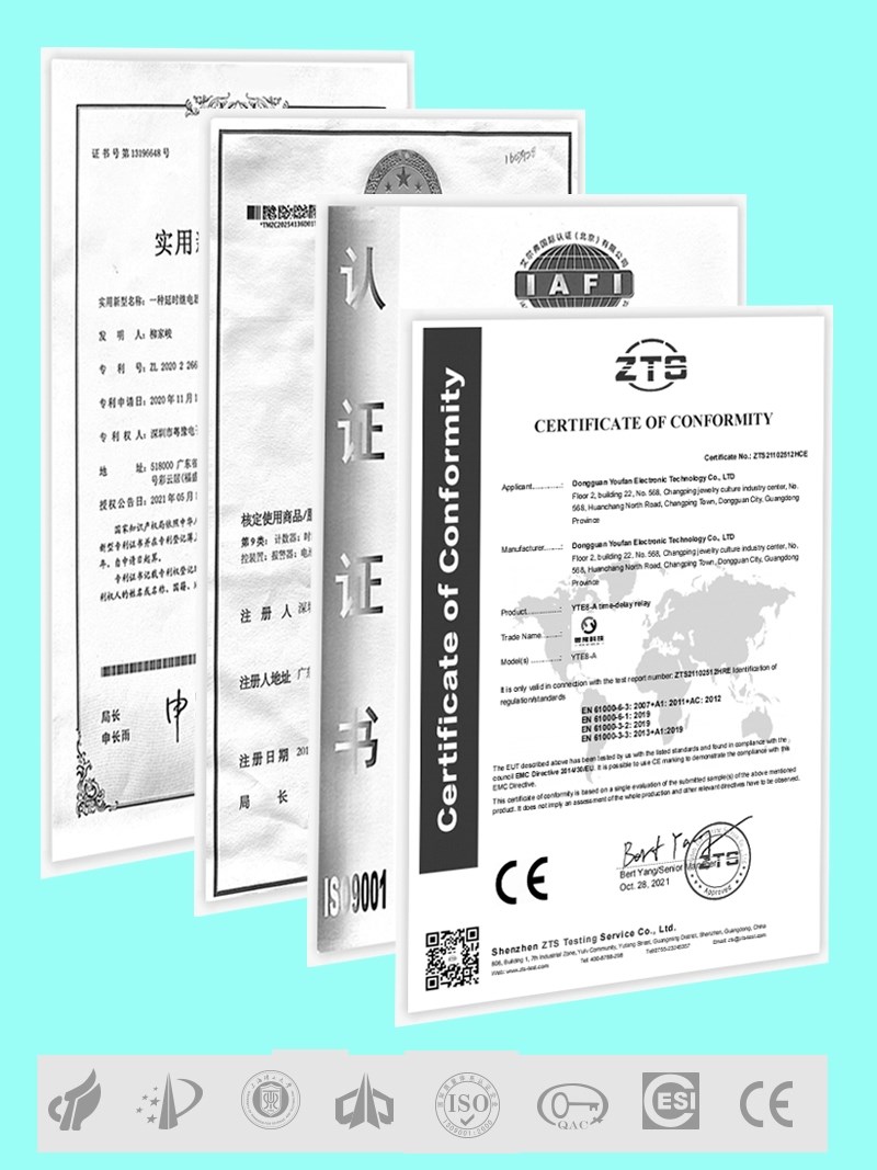 延时模块时间继电器循环直流12V24V延迟接通断开 控制板导轨式 - 图0