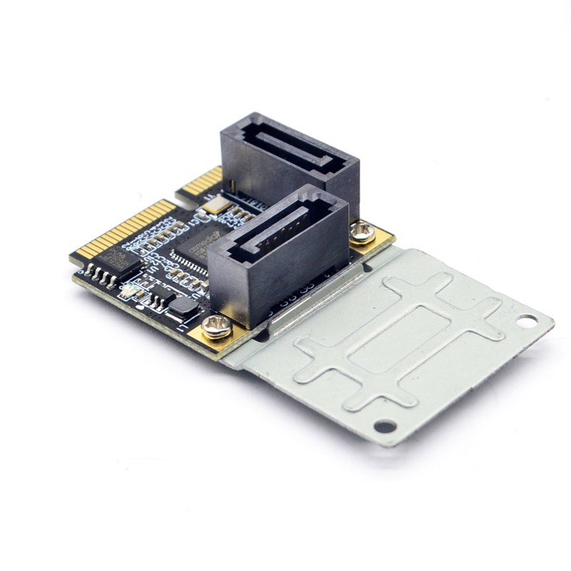 迷你MINI PCI-E转SATA3.0扩展卡硬盘接口祥硕ASMEIDA主控ASM1061 - 图2